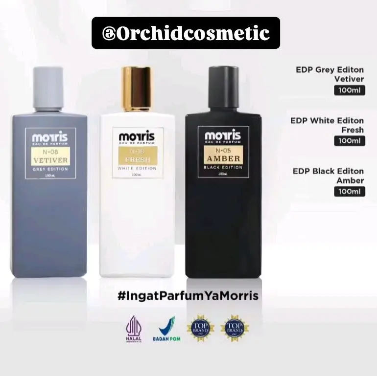 Morris EDP Black Edition/Parfume Pria 0