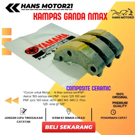 Kampas Ganda  NMAX 155 Upgrade CVT Vario 125 Vario 150 AEROX 155 PCX 150 ADV 150 LEXI 125 4