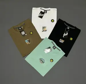 PAKET 4 PCS 100RB KAOS BRANDEDDISTRO PRIA WANITA SIZE M-L-XL-XXL PE KATUN