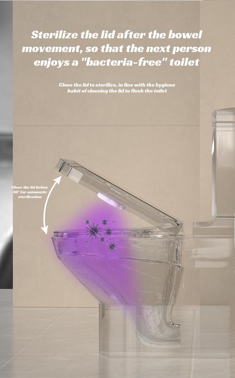 Product Introduction of Household Intelligent Purple Light Deodorizing Disinfection Lamp 2