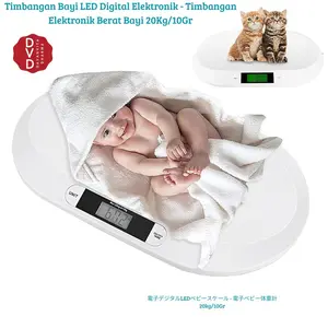 Timbangan Bayi LED Digital Elektronik - Timbangan Elektronik Berat Bayi 20Kg/10Gr