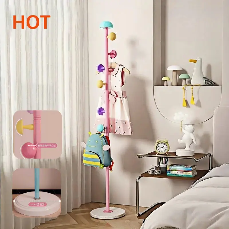 Rak Pakaian Jenis Lantai Kamar Tidur Menggantung Rak Mantel Rak Mantel Kamar Tidur Rak Pakaian Vertikal 1