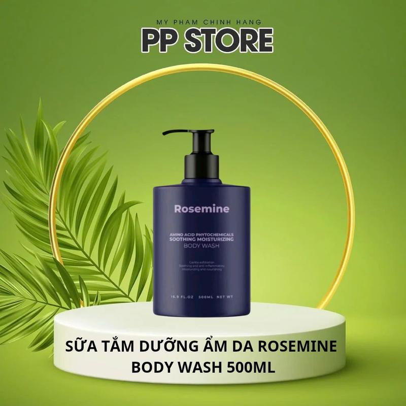  Sữa tắm dưỡng ẩm da giúp da mịn màng Rosemine Body Wash 500ml_A282 