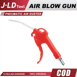 JLD Pneumatic Air Duster, Kepala Semprotan Kompresor Angin Plastik 1/4" 94mm Nozzle 180 PS Ergonomis untuk Pembersihan Industri & Rumah Tangga