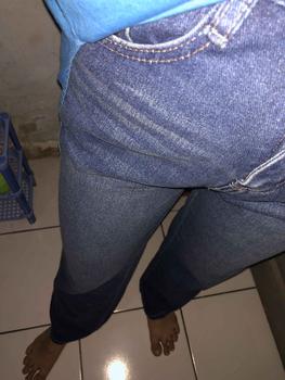 Product Review of DISYAK - HighWaist Loose Jeans Celana Panjang Boyfriend Standar Vintage Blue 109-209 from u**1 0