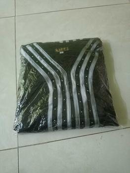 Product Review of Abaya Gamis ALKHATIB Hitam Nella Motif Jetblack Ready Wanita Muslim Grade A Ukuran S M L XL XXL gamisabaya from T**h 0
