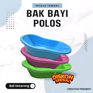 Bak Bayi untuk Mandi Murah / Bak bayi Polin / Baby Bath Polos