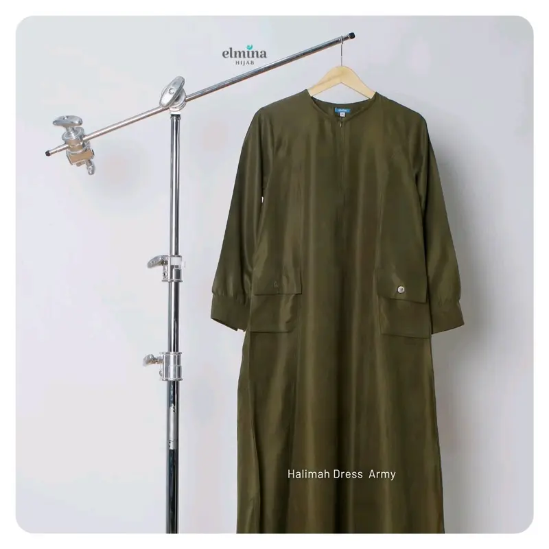 READY STOCK HALIMAH DRESS BY ELMINA HIJAB 1