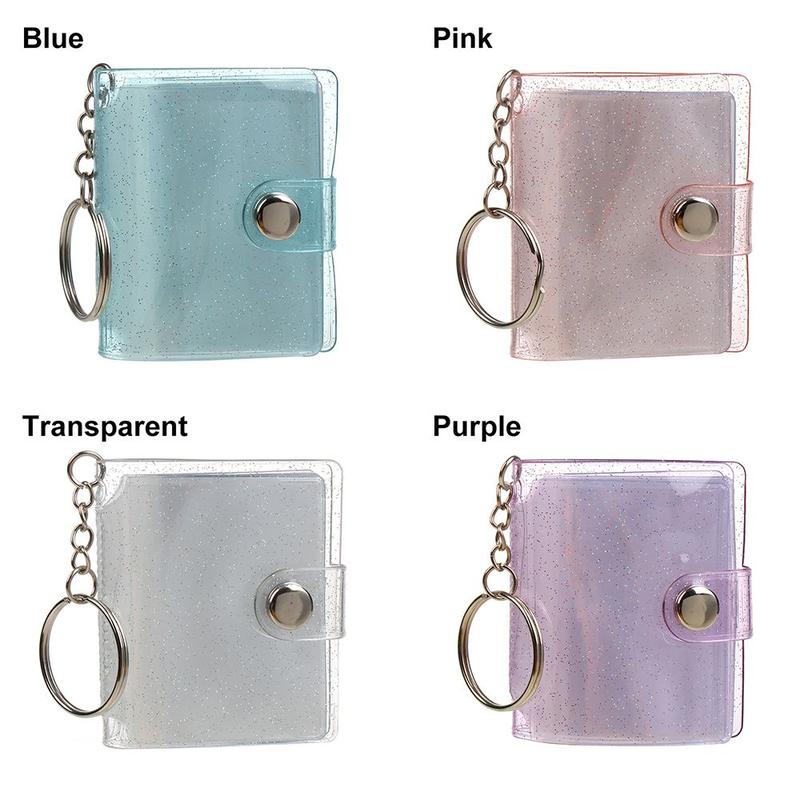 Product Introduction of 1PC PVC Portable  Accessories For Photos Cards Photos Holder Mini Photo Albums 2 Inch 12