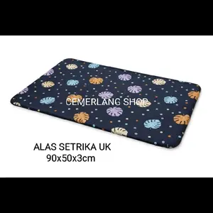 ALAS SETRIKA BUSA TEBAL 3cm / ALAS GOSOK LANTAI / KAIN POLYMICRO LEMBUT DAN HALUS / ALAS SETRIKA UK 90cm x 50cm x 3cm