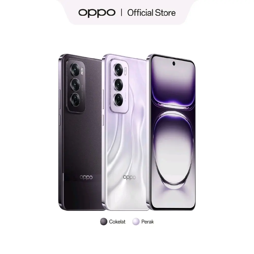 OPPO Reno12 Pro 5G 12/512GB | AI Portrait Expert | AI Eraser 2.0 & AI Studio | All-Round Armour | Garansi Resmi
