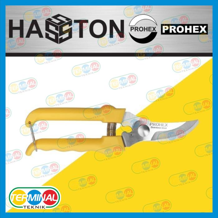 Gambar HASSTON PROHEX Gunting Bunga Stainless Steel (1350-024) dari Terminalteknik320 Kota Semarang Tokopedia
