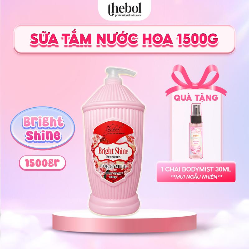 (LIVESTREAM) Sữa Tắm Thebol Hương Nước Hoa Cao Cấp 1505gr + Tặng Bodymist 30ml (mùi ngầu nhiên)