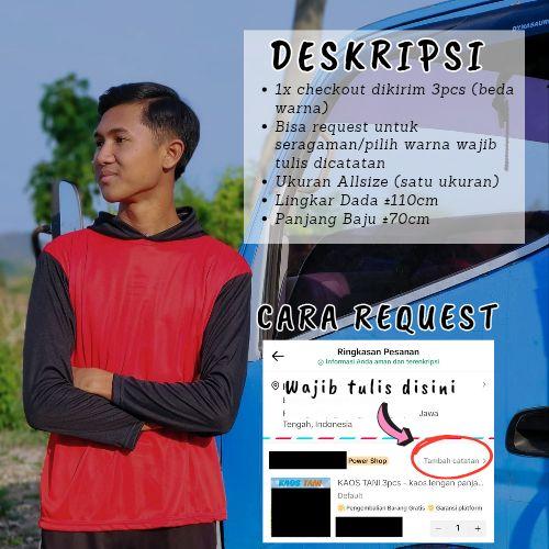 Paket Usaha Baju Tani 96.000 - 6pcs Kaos Tani Bahan Hyget Super 1