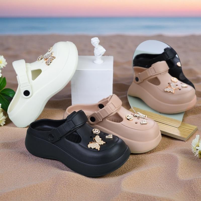（8920M）Sandal Cross Sandal Cowok Baim Dewasa Sandal Bakpao Sandal Cowok Dewasa Sandal Jepit Teplek Wanita sandal wanita cross Sandal Baim Wanita Special Tinggi Bahan Ringan  Wedges Karet Wanita empuk ootd cewek wanita fashion sandal & sandal Anti-selip