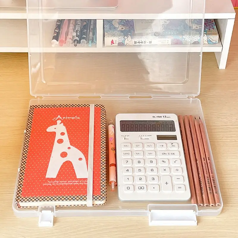 Hộp Sắp Xếp Hồ Sơ, 1 Cái, Hộp Đựng Tài Liệu Phân Loại Mới, Văn Phòng Phẩm Văn Phòng, Thích Hợp Cho Giấy A4 Và A5, Hộp Đựng Giấy A4 Và A5, Sắp Xếp Để Bàn, Lưu Trữ Hồ Sơ, Dự Án, Giấy Hợp Đồng, Hộp Đựng Tài Liệu 7
