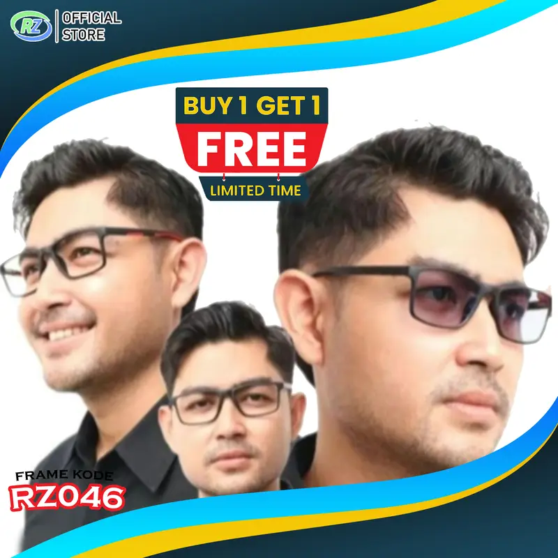 [End Year Sale] Frame Kacamata Pria - Kode RZ046 1