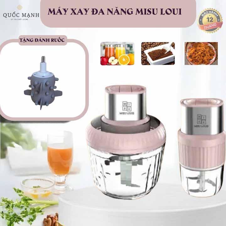 MÁY XAY THỊT ĐA NĂNG MISU LOUIS CÔNG SUẤT 500W , TẶNG KÈM 1 CỐI 1 LƯỠI BẢO HÀNH TỚI 24 THÁNG