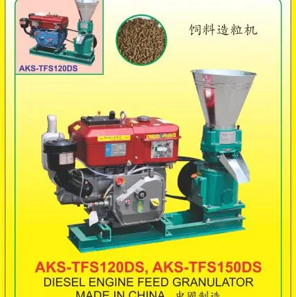 Mesin Pembuat Pencetak Pelet Pakan Ternak / Mesin Pembuat Pelet Ikan Pakan Ternak AKS-TFS120DS | AKS-TF150DS | AKS-TFS120 | AKS-TFS150 | AKS-TFS150TM | AKS -TFS150TE | AKS-TFS120TE..