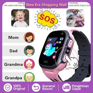 100.000+ PCS TERJUAL！Smartwatch Anak Z1 - GPS, SOS, Kamera, Tahan Air IP67 | Bisa Telpon & Chat, Kompatibel dengan Kartu 3/XL/IM3