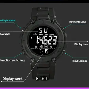 Quiksilver Watchmen, Jam tangan digital, kotak jam, for fashion Quartz Hadiah