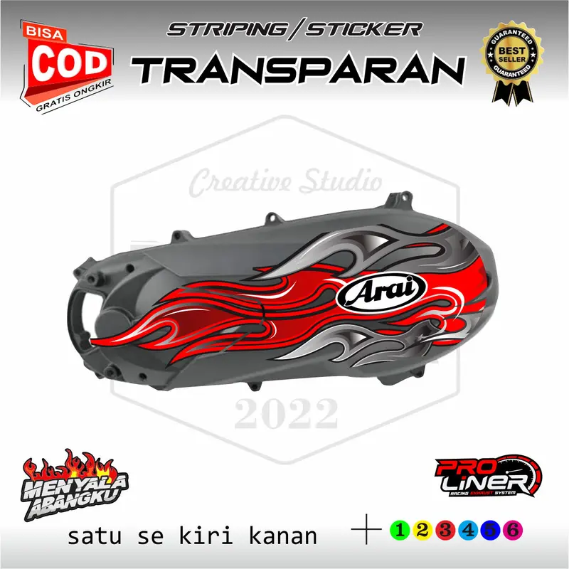 sticker bok cvt vario kzr lis variasi vario gen 1 sama bok nya 6