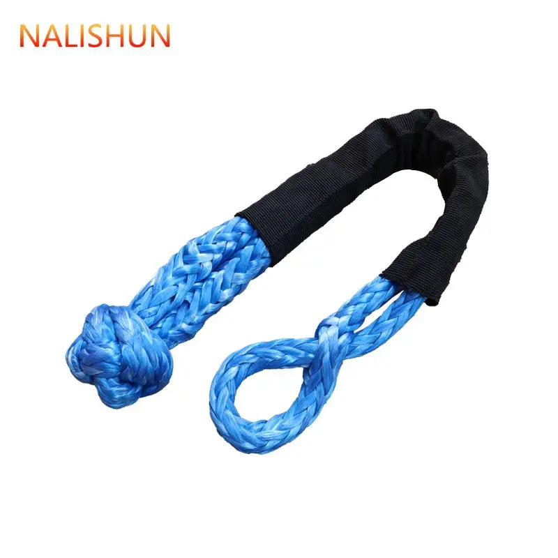 Soft Shackle, 1/2" X 24" Light Weight Soft Shackle 56,000 LBS Breaking Strength with Extra Sleeves for Sailing SUV Off Road Towing ATV