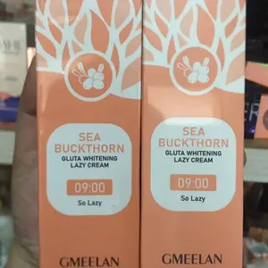 Gmeelan Sea Buckthorn Gluta Whitening Lazy Cream 09:00 So Lazy untuk Kulit Lebih Cerah dan Sehat