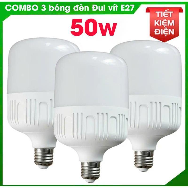 Bóng đèn 50w siêu sáng Đui vít E27