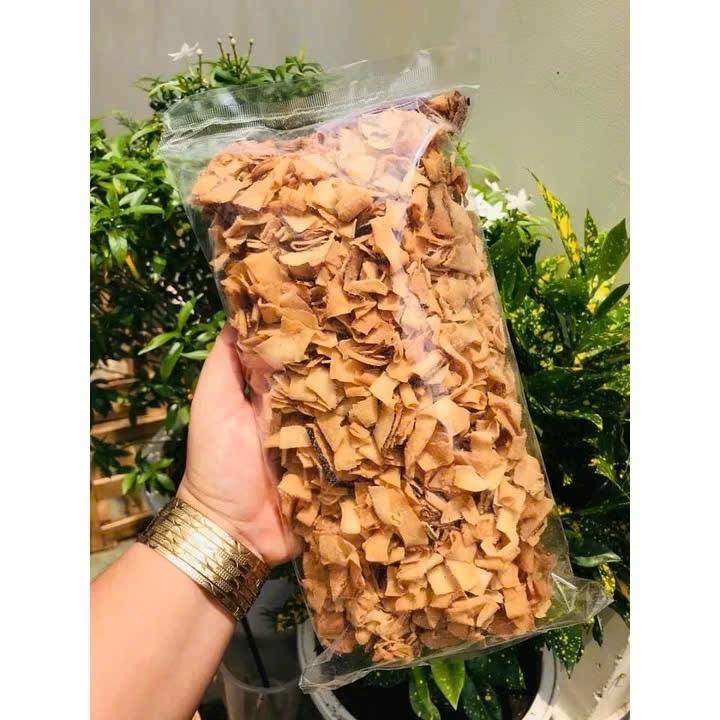 Gói 250.gram Dừa Sấy Giòn Bến Tre -  làm topping món chè, kem - ăn vặt