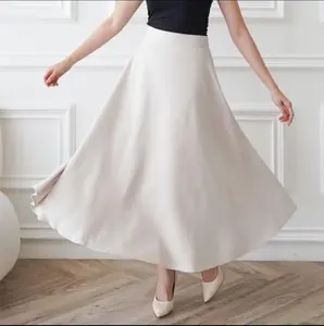 Fuji Maxi Skirt / Rok Kerja Wanita / Rok wanita korean style Formal Casual / rok Higt Waist Flowly kekinian