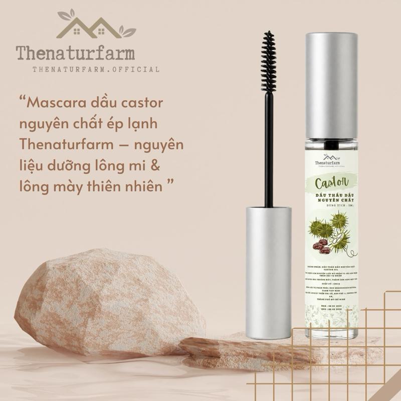 Mascara dầu dưỡng mi thiên nhiên Thenaturfarm