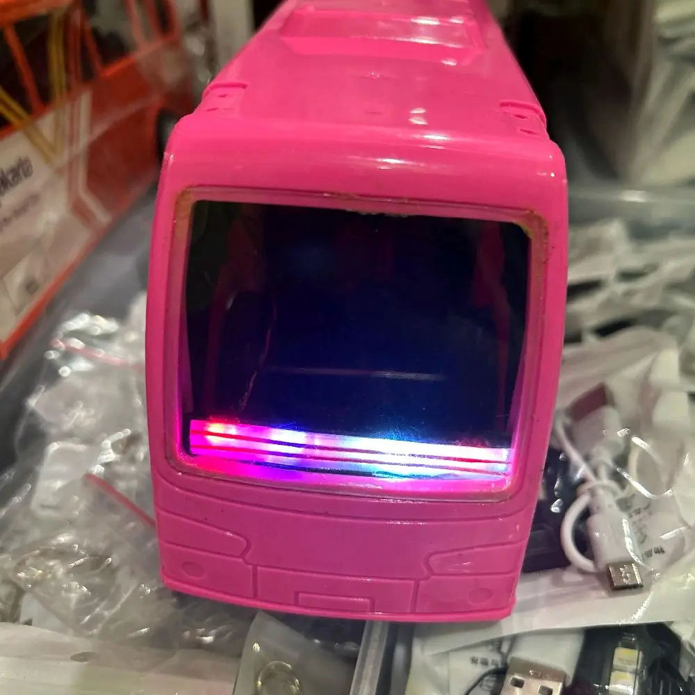 MAINAN ROTATOR LED / LAMPU ROTATOR BUS MINIATUR Toys