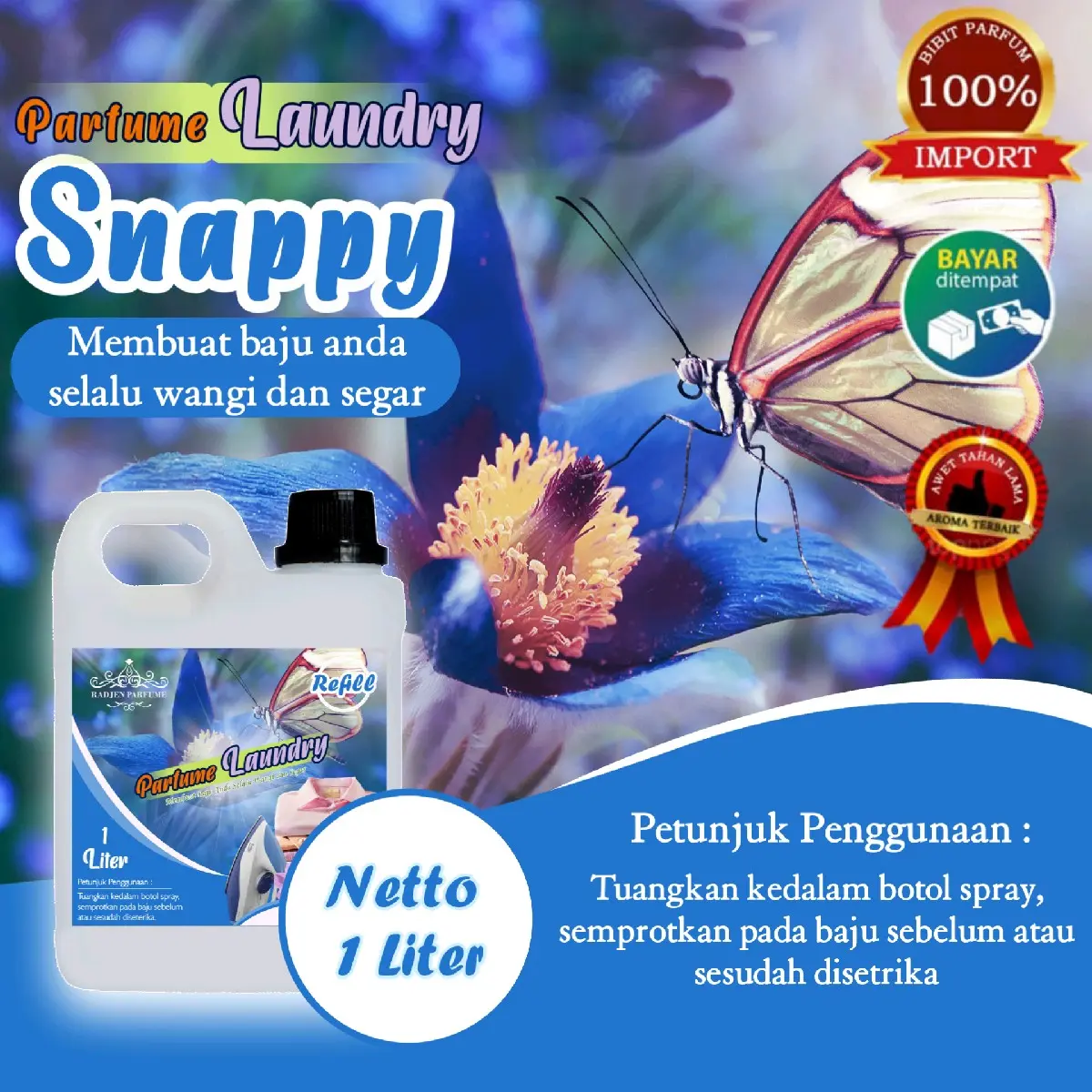 PARFUM LAUNDRY SNAPPY (1 liter)
