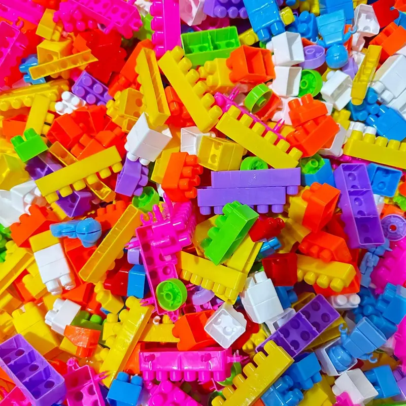 Cod Mainan Anak Block Susun 120 Pcs / Mainan Balok Susun 85 114 120 510 Edukatif Block Susun / Mainan Anak Balok Susun Cowok 3