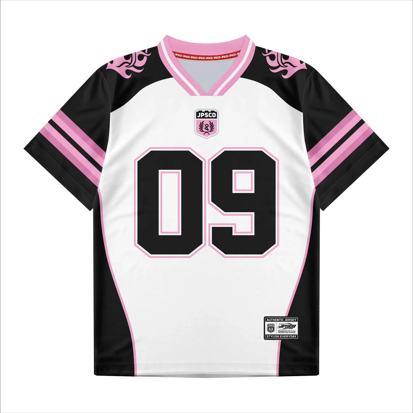 Jersey Olahraga Dryfit Milano Full Printing Number 09 - Tidak Ada Merk - Sport