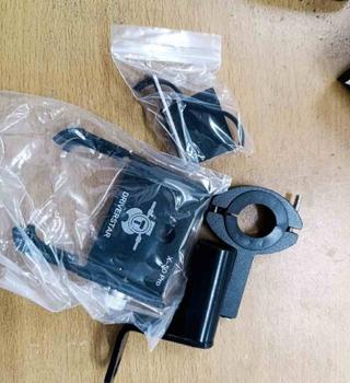Product Review of ( FULLSET ) Holder Motor MoTo Phoenix X-50 Pro Full Logam dengan Bracket Extention Spion Motor Phone Holders & Mounts from u**i 0