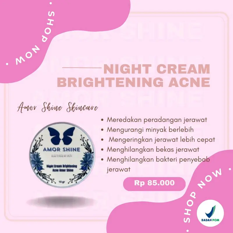 AMOR SHINE HARGA ECERAN GLOWING SEHAT ALAMI 6