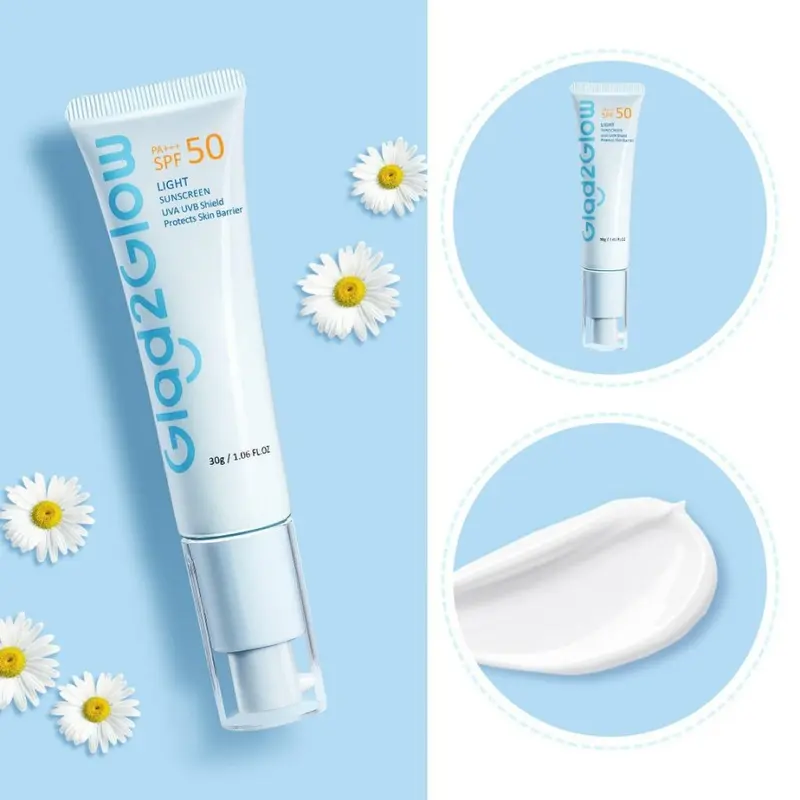 Glad2Glow Light Sunscreen Gel UV SPF50 PA+++ 30g 0