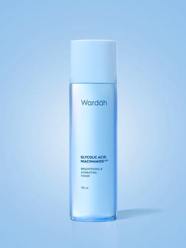 WARDAH Lightening Niacinamide Face Toner 125 ml - Hydrating Toner dengan AHA Glycolic Niacinamide ADV - Formula pH Balance yang Menyegarkan - 3