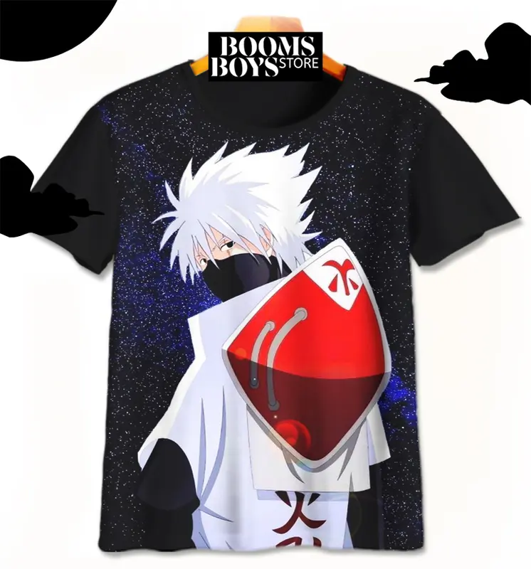 Kaos Anak Kakashi Naruto Kakashi-5-designWD Anime Umakuka - Booms Boys Store 0