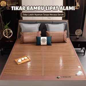 Tikar Bambu Lipat Premium X2A3,X2B3,X2C3 Tikar bambu lipat Alami Premium 3 Ukuran Elegan