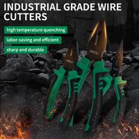Gambar ISKU Tang Set 2 Pcs Tang Kombinasi Tang Lancip Buaya 6 Inch Baja Karbon 55# Potong Kawat Kabel Cabut Paku Alat Bengkel Servis Motor Rumah Tangga Heavy Duty HRC 62 Anti Gompal Pliers Set Gagang Karet Nyaman Tahan Banting dari ISKU Tools Official Store Kota Administrasi Jakarta Utara 3 Tokopedia