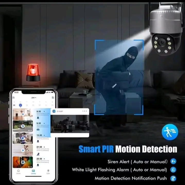 CCTV 4G SIM CARD HOME SURVEILANCE AUTO TRACKING COLOR NIGHT VISION TWO WAY AUDIO OUTDOOR CAMERA FULL HD 5