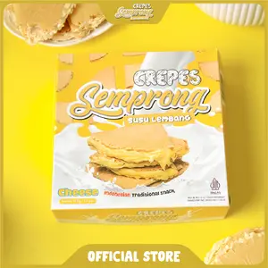 Semprong Susu Lembang - Keju Susu Kue Semprong Cemilan Oleh-Oleh Bandung