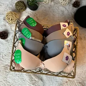 Sorex Bra Wanita 3 pcs Busa 17232 Tanpa Kawat Grosir Best Seller  Casual Style Nyaman Lembut Halus - Cantik