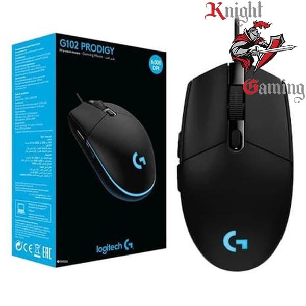 Gambar Logitech G102 Prodigy Gaming Mouse RGB dengan Sensor 200-6000 DPI dan Pencahayaan RGB Dapat Diprogram 168 Juta Warna - hitam dari Knight Gaming Kota Administrasi Jakarta Utara 2 Tokopedia