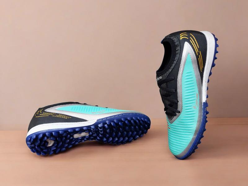 Giày Đá Bóng PHANTOM 6 PRO VN [Tặng Lót Xịn + Tất Dệt Kim + Băng Cuốn] Đế Cao Su, Đã Khâu Full Đế, BH 3 Tháng