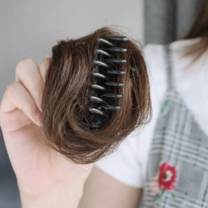 JEPIT FUN BUN CEPOL KOREA RAMBUT PALSU HAIRCLIP 4