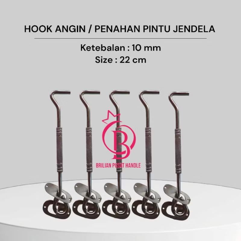 Product Introduction of Penyangga Jendela Kotak & Bulat Premium Tinggi dari Besi - Warna Putih & Kuning 8